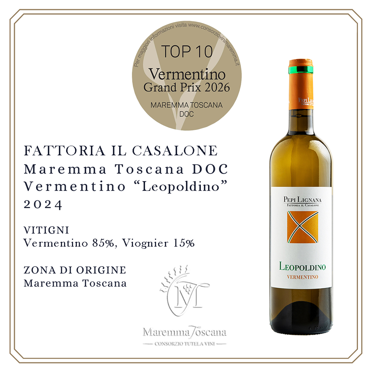 Vermentino Gran Prix 2026 Pepi Lignana 10