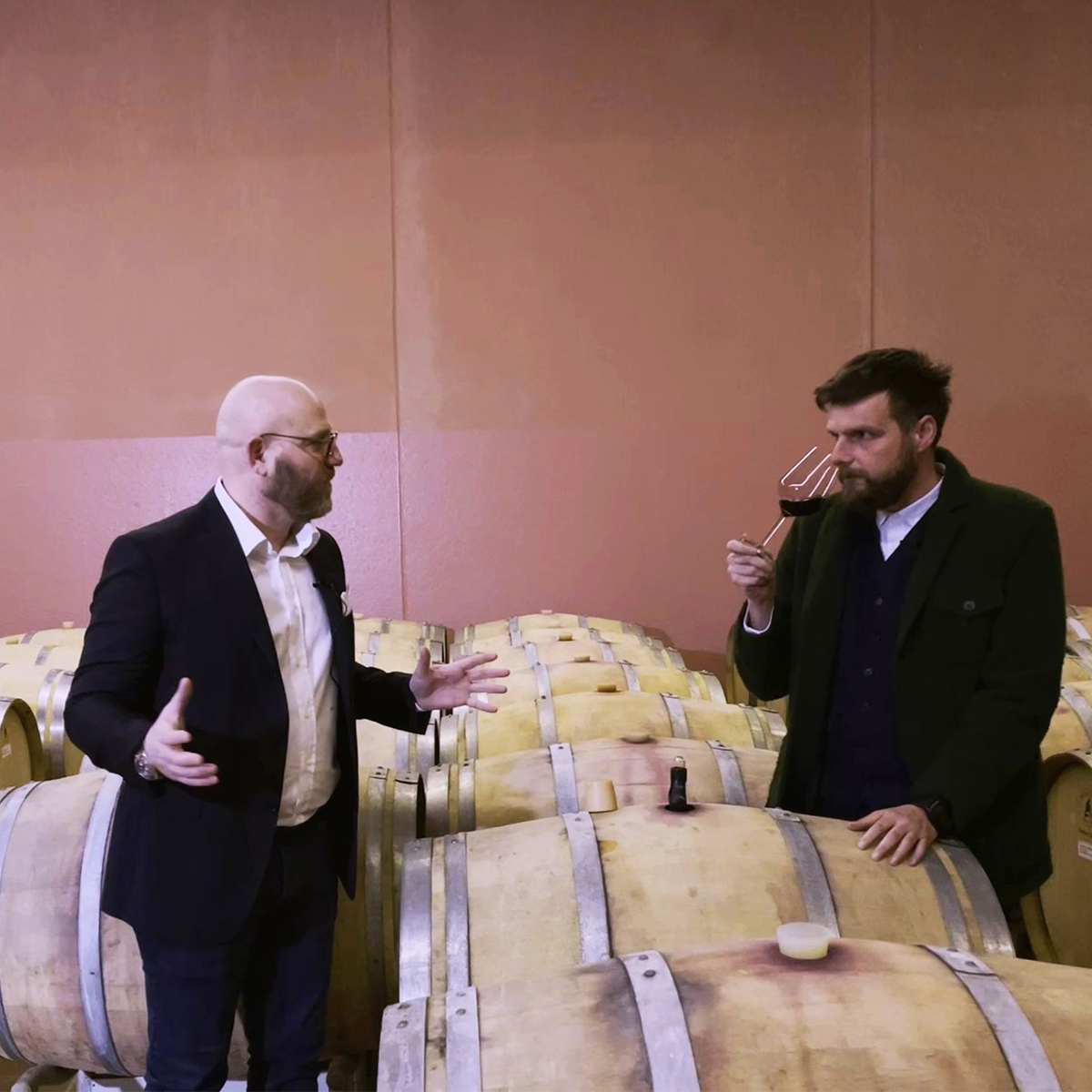 Luca Grippo Visita Pepi Lignana Wine 3