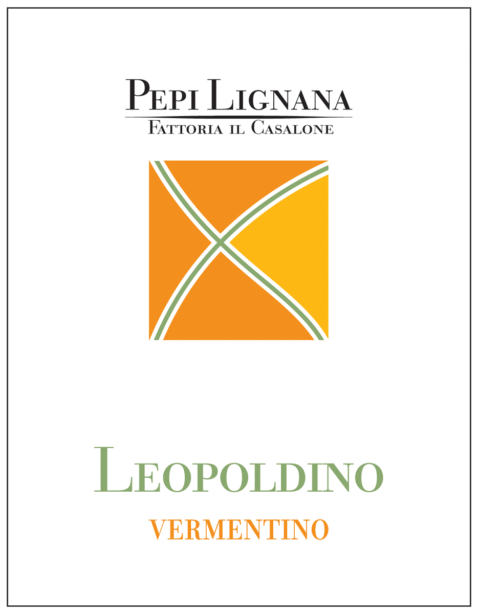 Leopoldino Pepi Lignana Wine Etichetta